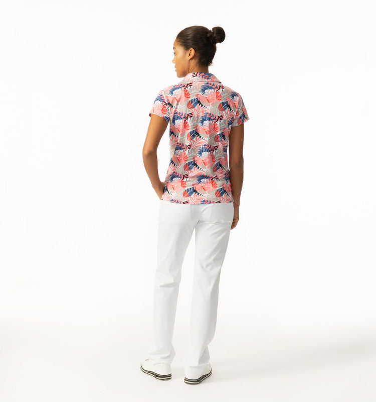 Daily Sports: Women's Flair Polo Shirt - Vivid Coral