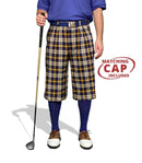 Golf Knickers: Mens 'Par 5' Limited Microfiber Golf Knicker- Malta Clothing