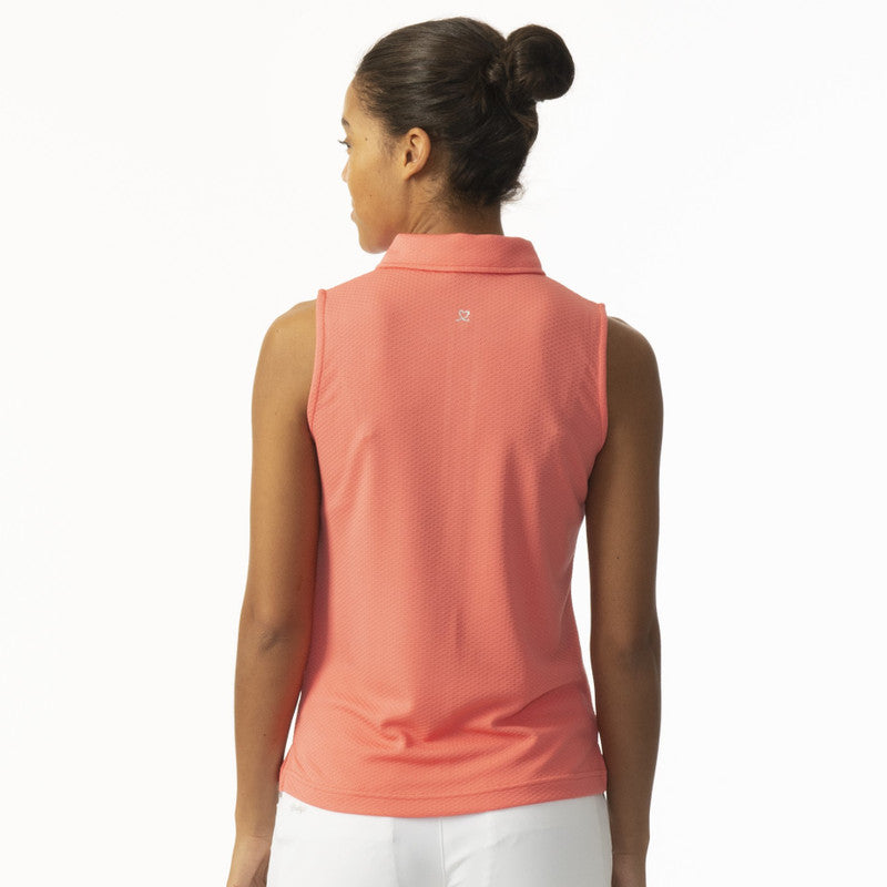 Daily Sports: Women's Peoria Sleeveless Polo - Coral