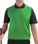 Golf Knickers: Men's Solid Sweater Vest - Lime Clothing