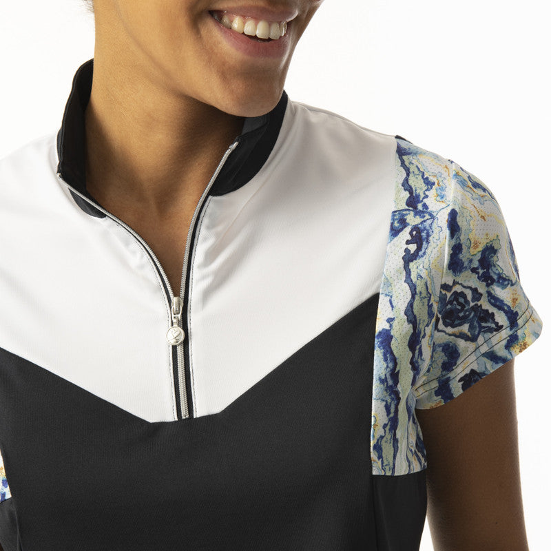 Daily Sports: Women's Margret Polo Shirt - Navy