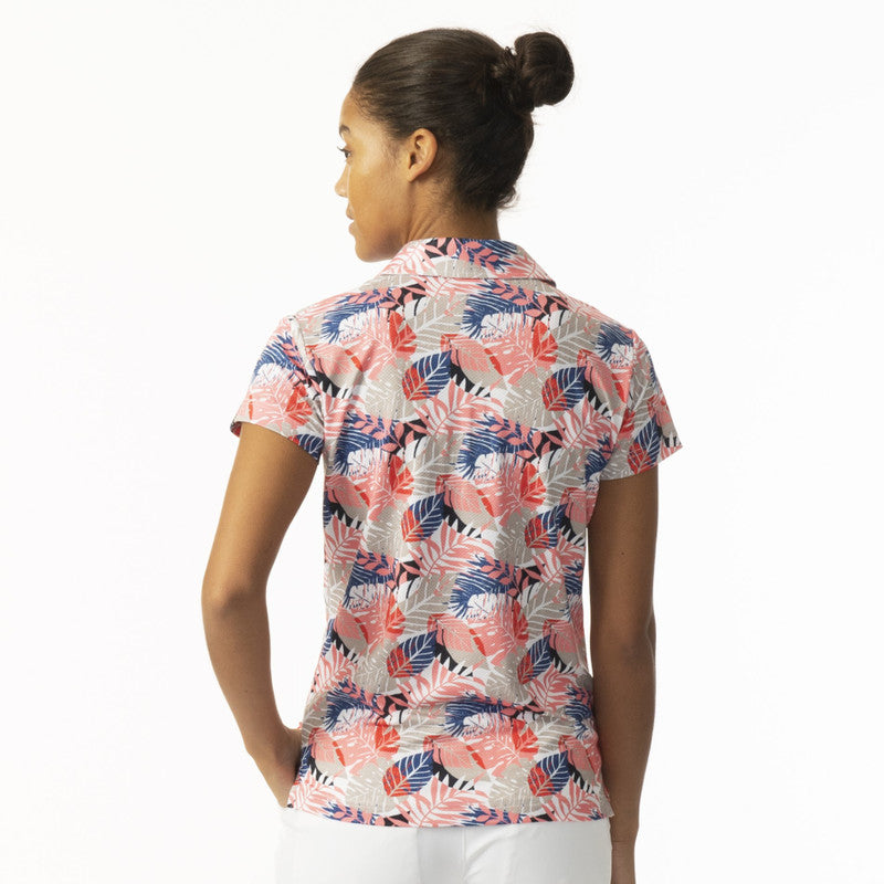 Daily Sports: Women's Flair Polo Shirt - Vivid Coral