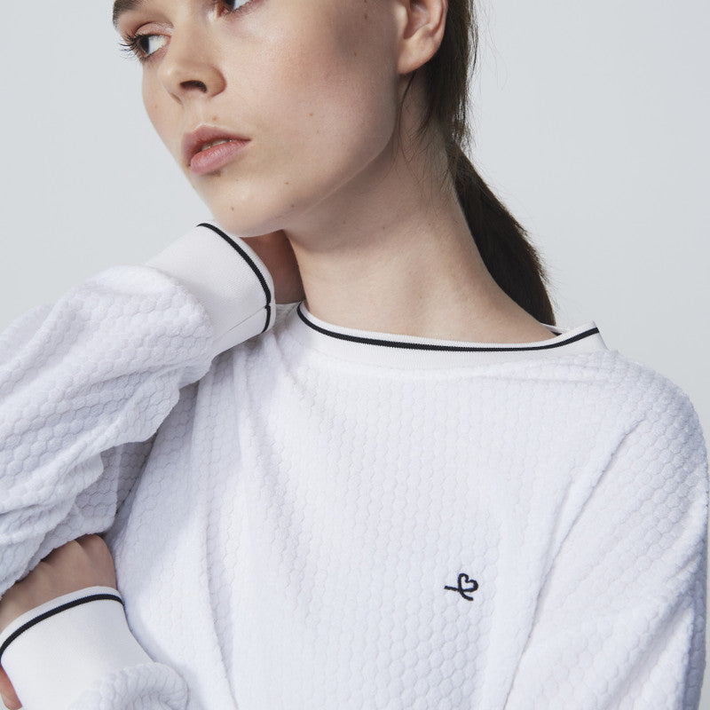 Daily Sports: Women's Mare Sweatshirt - White