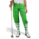 Golf Knickers: Ladies 'Par 3' Microfiber Golf Knickers - Lime Clothing