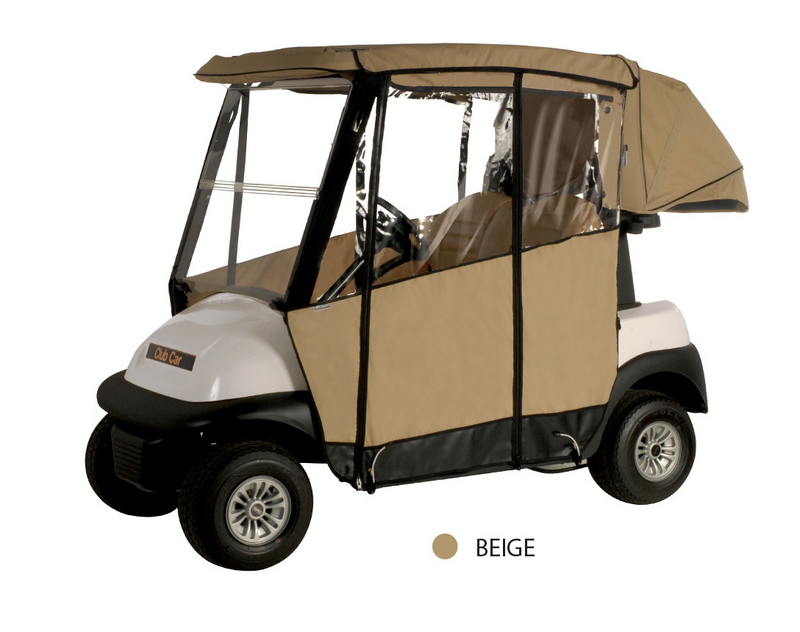 Club Pro: Club Car Golf Cart Enclosure - 3-Sided Precedent
