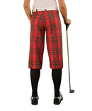Golf Knickers: Ladies 'Par 5' Plaid Golf Knickers & Cap - Royal Stewart Clothing
