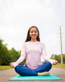 BloqUV: Women's UPF 50 Drawstring Crew (2006) - Tickle Me Pink Clothing