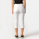 Daily Sports: Women's Magic 30" Capri - White Clothing