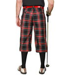 plaid golf knickers