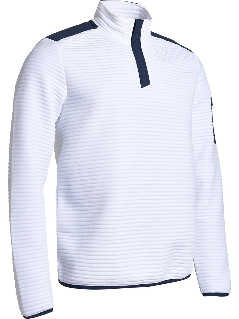 Abacus Sports Wear: Men's High-Performance 1/2 Zip Fleece Sweater - Budock