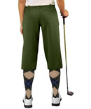 olive golf knickers