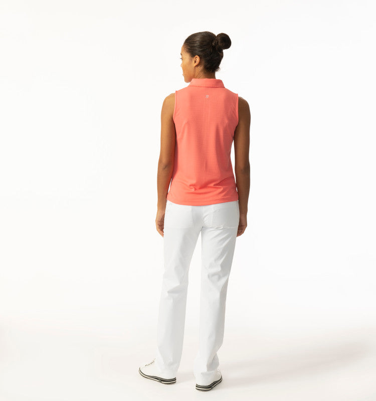 Daily Sports: Women's Peoria Sleeveless Polo - Coral