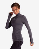 BloqUV: Women's UPF 50 Cover Up Top (2010) - Smoke Clothing