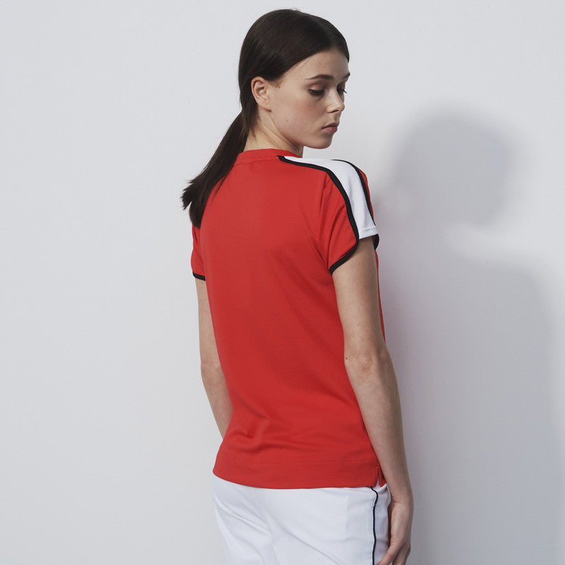 Daily Sports: Women's Clichy Cap Sleeve Polo - Mandarine