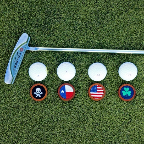 Smathers & Branson: Needlepoint Golf Ball Marker - Gopher Golf