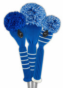 Just 4 Golf: Stripe Headcover Set - Royal Blue
