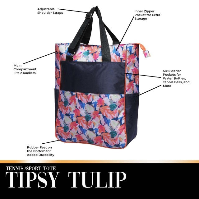 Glove It: Tennis/Sport Tote Bag - Tipsy Tulip