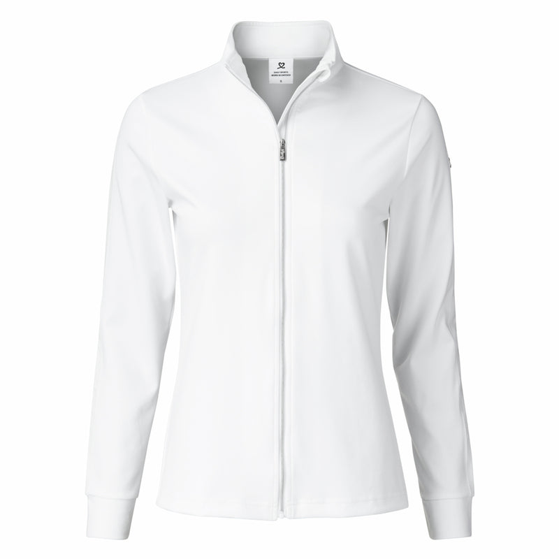 Daily Sports: Women's Anna Full Zip Shirt - White