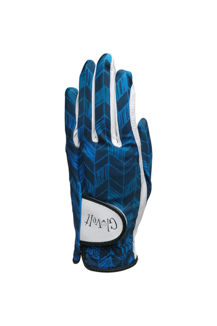 Glove It: Golf Glove - Teal Chevron