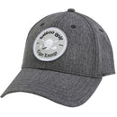 Tattoo Golf: Cigar Lounge Cool-Tech Performance Golf Hat - Black Heather Headwear