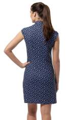 SanSoleil: Ladies UPF 50 SolStyle Cool Sleeveless Zip Mock Dress - 900722C Clothing