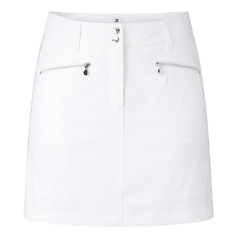 Daily Sports Women's Glam 18" Skort - White (Size 6) SALE