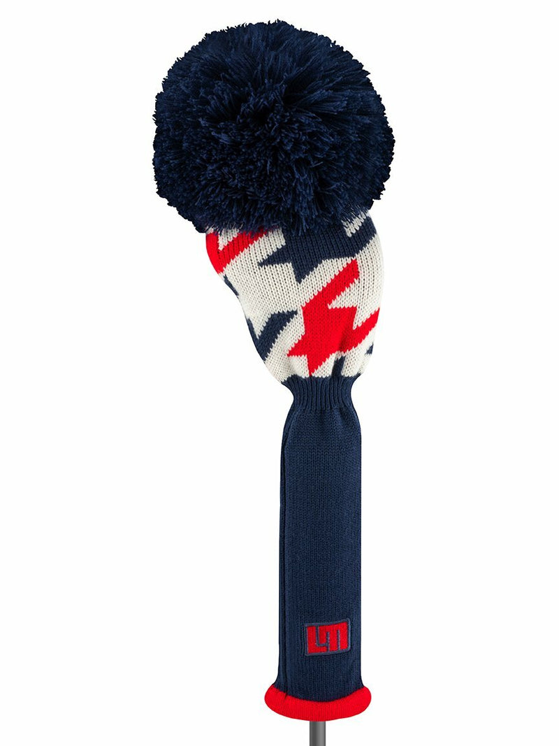 Just 4 Golf: Loudmouth Driver Headcover - Red Blue Tooth