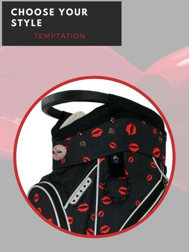 Taboo Fashions: Ladies Monaco Premium Lightweight Cart Bag - Temptation