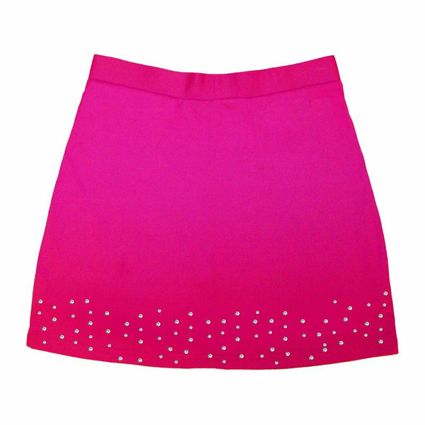 Titania Golf Women's Hot Pink Bling Strip Skort (Size Large) SALE