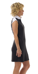 SanSoleil: Ladies UPF 50 SolStyle Cool Sleeveless Mock Dress - 900724S Clothing