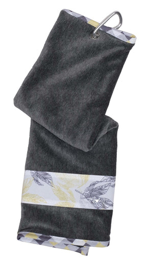 Glove It: Golf Bag Towel - Citrus & Slate