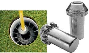 Markers Inc: Backyard Golf Flagstick:  7 1/2 ft - Traditional Aluminum
