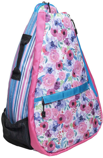 Glove It: Tennis Backpack - Rose Garden
