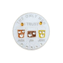 Navika: Ball Marker & Hat Clip - The Only Men I Trust: Jack, Jim, Jose Ball