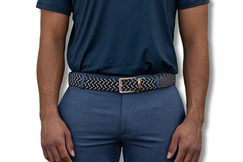 Nexbelt: Men's Braided Belt - Charcoal 2.0