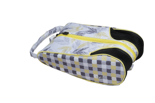 Glove It: Shoe Bag - Citrus & Slate