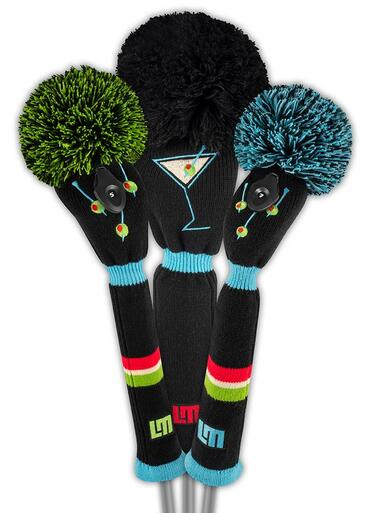 Just 4 Golf: Loudmouth Tee Many Martoonies Headcover Set