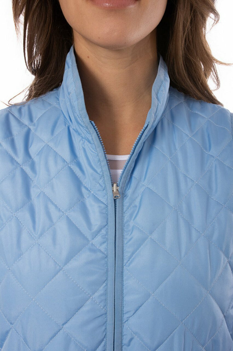Golftini Sky Blue Women's Wind Vest (Size Large) SALE