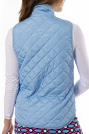 Golftini Sky Blue Women's Wind Vest (Size Large) SALE Clothing Accessories