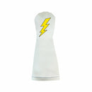 Sunfish: Duraleather Headcover (Driver, Fairway, Hybrid, or Set) - Lightning Bolt