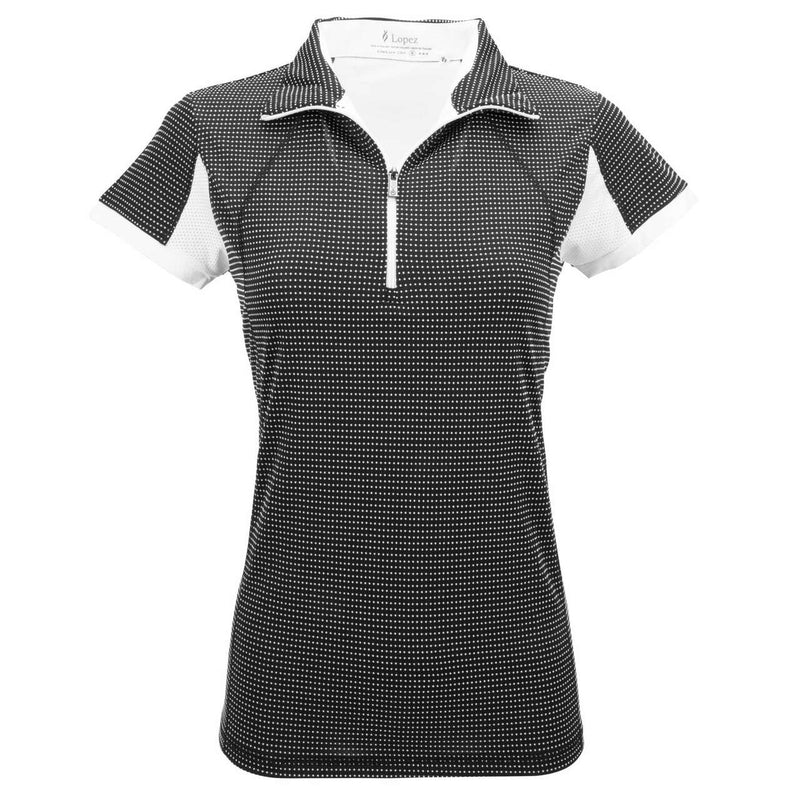 Nancy Lopez Golf: Women's Short Sleeve Polo Plus - Zone