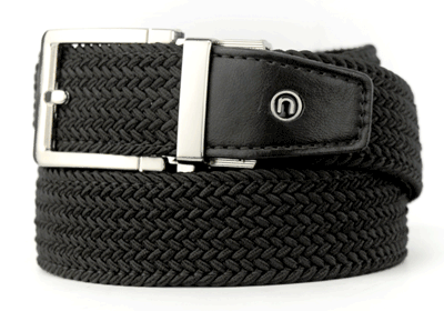 Nexbelt: Men's Braided Belt - Black 2.0