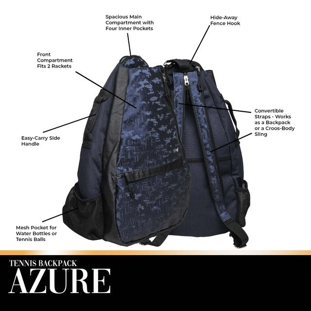 Glove It: Tennis Backpack - Azure