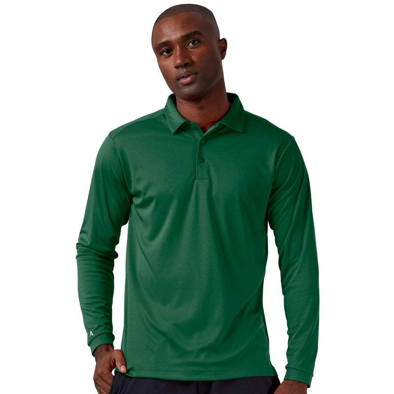 Antigua: Men's Essentials Long Sleeve Polo - Tribute 104331