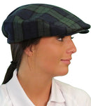 Golf Knickers: Ladies 'Par 5' Plaid Golf Cap Hats