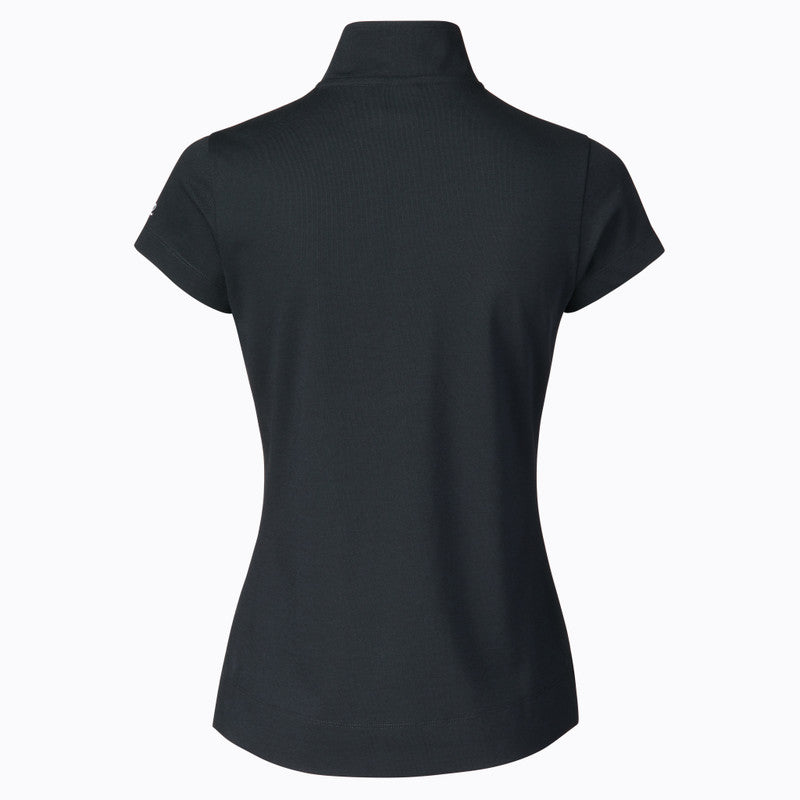 Daily Sports: Women's Kim Short Sleeve Polo Shirt - Navy