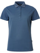 Abacus Sports Wear: Women's Short Sleeve Golf Polo - Cray Shirts & Tops