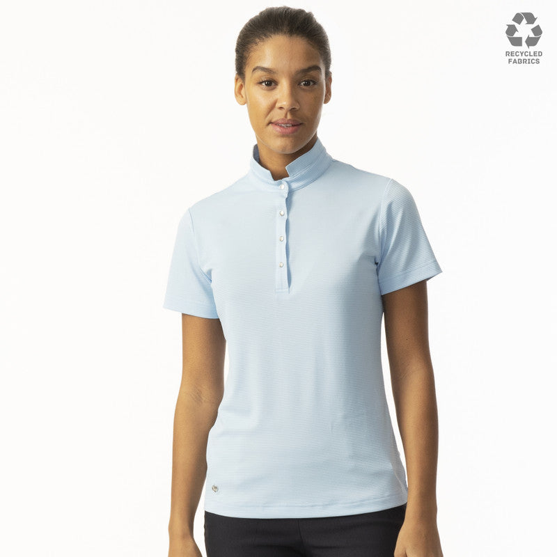 Daily Sports: Women's Nance Polo Shirt - Skylight Blue