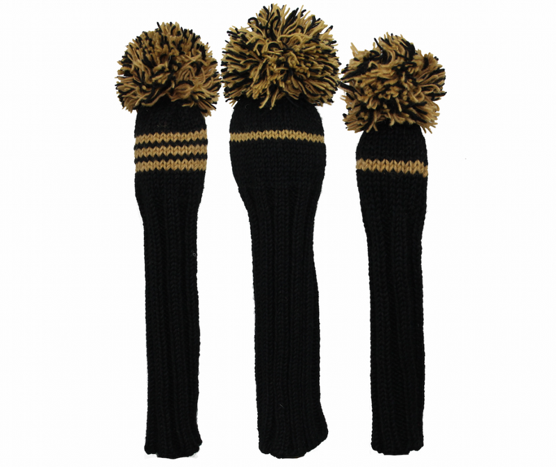 Black and Gold Headcover Set