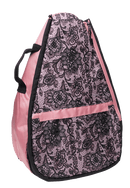 Glove It: Tennis Backpack - Rose Lace Duffel Bags